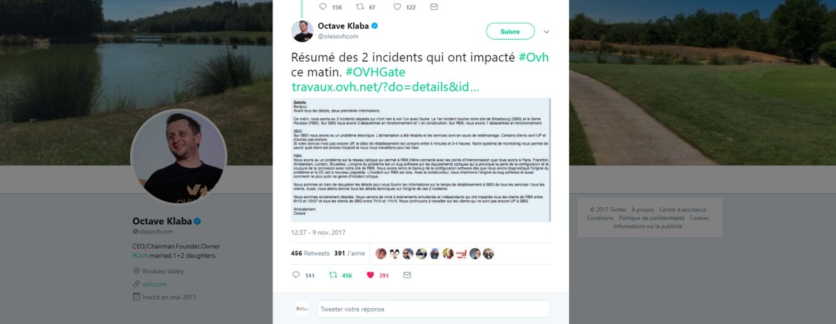 Problème de mail