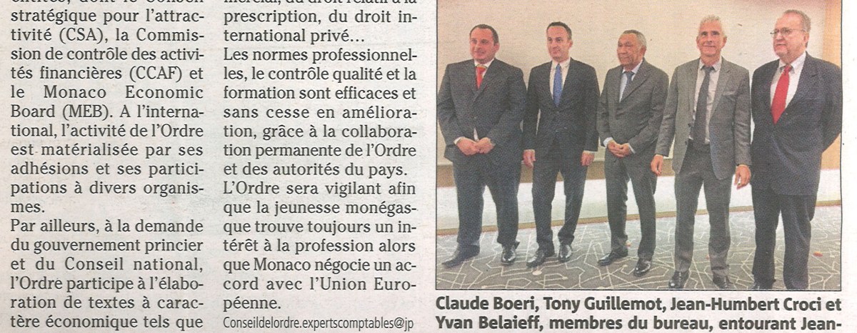 Les Experts-Comptables veulent se faire connaître